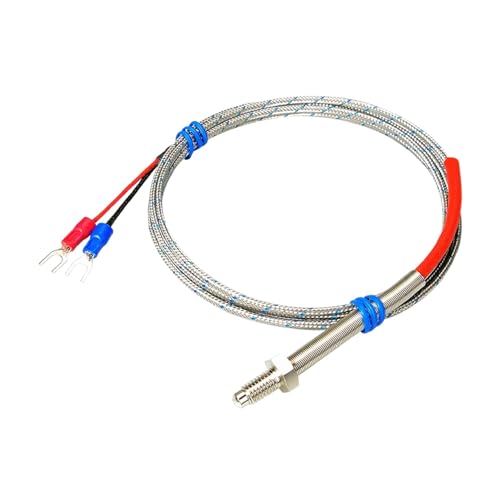 K-Typ-Schraubentemperatursonden M6 Thermoelementsensor mit Draht Edelstahl Industriesensor(PT100-400cm) von EVPEOETCPC