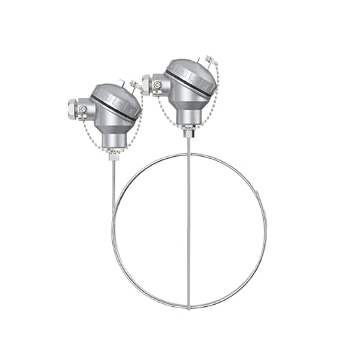 K-Typ Thermoelement PT100 Temperatursensor WRNK-131 Gepanzerte Sonde Edelstahl(K-8-1000mm) von EVPEOETCPC