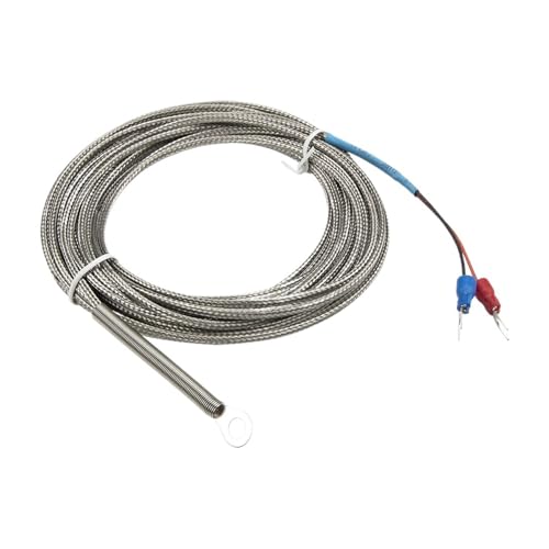 KE Typ 7 m Metallkabel 5 mm 6 mm 10 mm Durchmesser Loch Ringkopf Thermoelement Temperatursensor(E 5mm hole) von EVPEOETCPC
