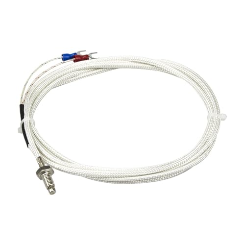 KE Typ M6 M8 M10 Bolzenkopf 2m Kabel Schraube Thermoelement Temperatursensor(E M6 thread) von EVPEOETCPC