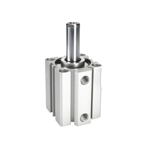 Luftzylinder SDA-Serie Pneumatischer Kompaktzylinder 25 32 40 mm Bohrung bis 5-50 mm Hub(Stroke 20mm,Bore 25mm) von EVPEOETCPC