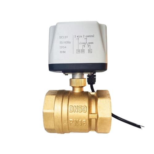 Motorisierter automatischer Kugelhahn mit 12V Stromausfallschutz DN50 Bidirektional normalerweise geschlossen Motorisierter automatischer Kugelhahn mit 12V Stromausfallschutz DN50 Bidirektional normalerweise geschlossen von EVPEOETCPC