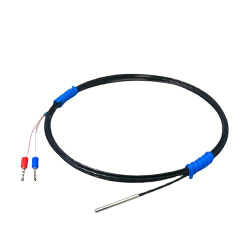 NTC 100K Thermistor Wasserdichter Temperaturfühler Sonde Edelstahl(3-20mm 2M) von EVPEOETCPC
