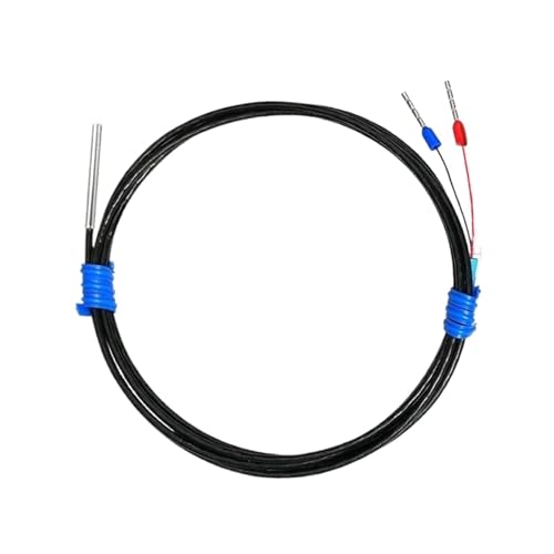 NTC 10K/50K/100K B3950 Thermistor Temperatur Sensoren Ultra Feine Sonde Wasserdicht Edelstahl(50K-2-20-1m) von EVPEOETCPC