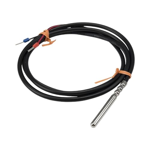 NTC 1m PVC-Kabel Edelstahl wasserdichte Sonde 10K 3K Widerstand RTD Temperatursensor(10K 3950 B 6x50mm pb) von EVPEOETCPC