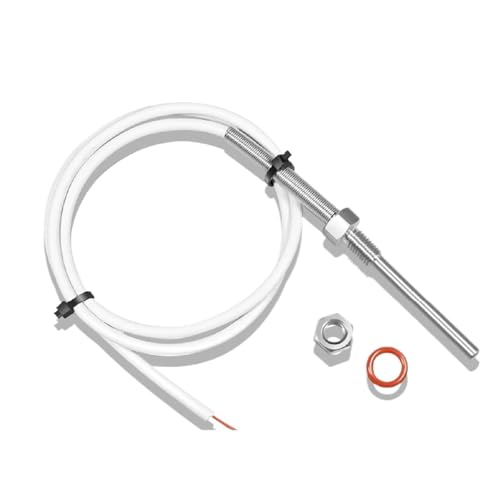 NTC-Thermistor-Temperatursensor M8 mit Gewinde, wasserdichte Sonde 5K 10K 20K 50K 100K(10K-30mm) von EVPEOETCPC