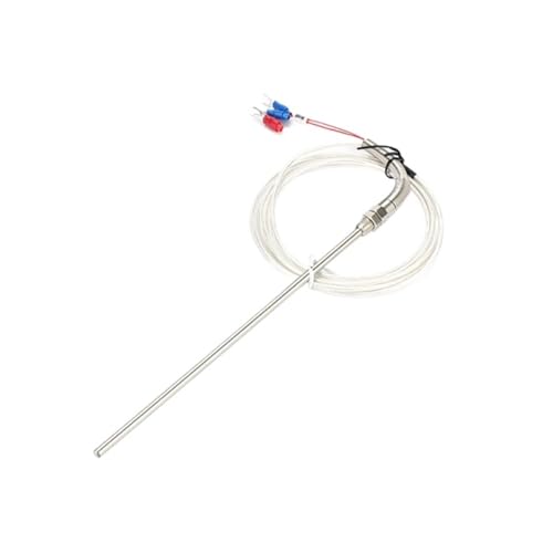 PT100 1M M8 Typ Mit 1m Draht Kabel Sonde Thermoelement Temperatur Sensor for Temp Controller(PT100 1M M8 150mm) von EVPEOETCPC