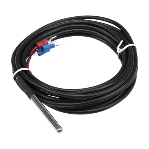 PT100 Cu50 wasserdichter Typ 300 cm Kabel Polierstab Sondenkopf RTD Temperatursensor(Cu50 5x50mm probe) von EVPEOETCPC