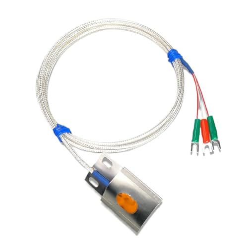 PT100 Temperatursensor Rohr Oberflächenmontage Sonde Platin Widerstand Thermischer Detektor(B-5M) von EVPEOETCPC