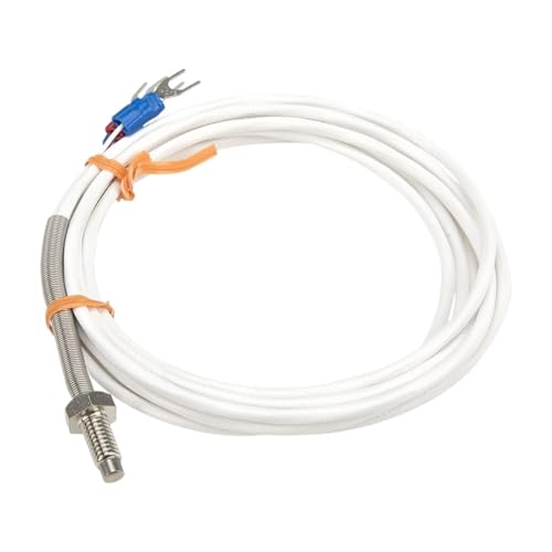 PT100 Typ M6 Bolzenkopf Feder geschützt 2m Kabel RTD Schraube Temperatursensor(1 3B grade) von EVPEOETCPC