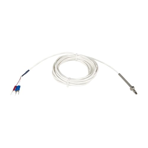 PT100 Typ M6 Bolzenkopf Feder geschützt 5m FEP Kabel RTD Schraube Temperatursensor(2B grade) von EVPEOETCPC