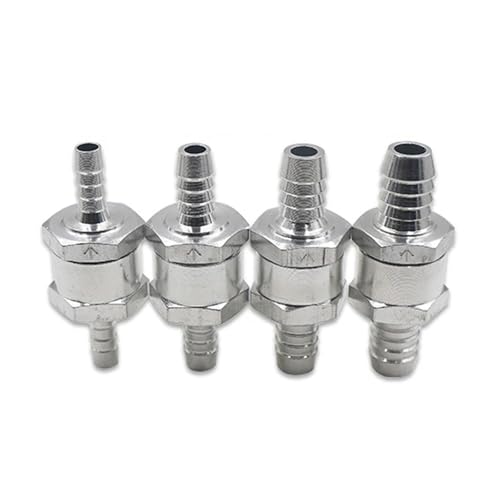 Rückschlagventil 6/8/10/12/14/16mm Aluminium Rückschlagventil Zubehör und Zubehör(6mm) von EVPEOETCPC