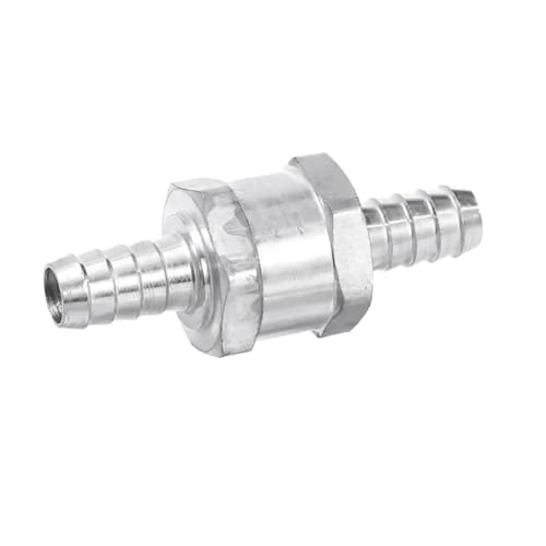 Rückschlagventil 6mm 8mm10mm 12mm 14mm 16mm Aluminiumventil(6MM X 1pcs) von EVPEOETCPC
