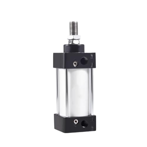 SC Standardzylinder SC80/100 Bohrung Kleiner Zylinder Großer Schub 25-1000mm Hub Doppeltwirkend(Stroke 100mm,Bore 80mm) von EVPEOETCPC