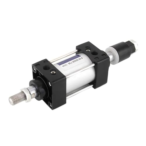 SCJ 32 40 50 63 80 125 mm einstellbarer Hub 25 bis 300 mm doppeltwirkend pneumatischer Zylinder mit Magnet(Stroke 200 to 250mm,BORE 32mm) von EVPEOETCPC