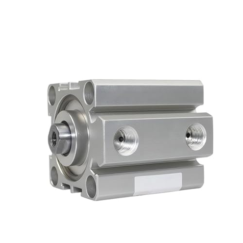 SDA63/80/100 mm Bohrung, kompakter dünner Luftzylinder, 5–100 mm Hub, doppeltwirkend, Aluminium-Pneumatikzylinder(Stroke 50mm,Bore 80mm) von EVPEOETCPC