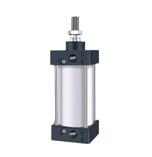 Standardzylinder SC80/100 mm Bohrung, Luftkolben, doppeltwirkend, 25–1000 mm Hub, Aluminiumlegierung, Antriebsteile(Stroke 75mm,SC80 (Bore 80mm)) von EVPEOETCPC