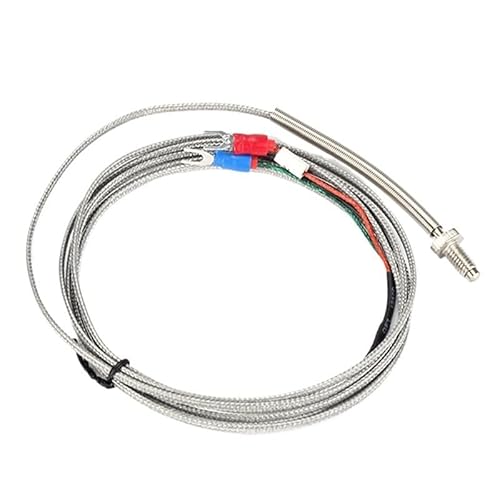 Thermoelement M6-Schraube Typ KJ mit 1M 2M 300CM 5M Drahtkabel-Temperatursensor for Temperaturregler(M6 J Type 300cm) von EVPEOETCPC