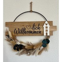 Türkranz/ Herzlich Willkommen von EVSAKreativHerz
