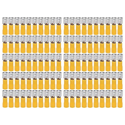 100 pcs isolierte Drahtanschlüsseinneninnen der elektrischen Crimp -Stecker für AWG 12‑10 4‑6mm² 100 pcs isolierte Drahtanschlüsseinneninnen der elektrischen Crimp -Stecker für AWG 12‑10 4‑6mm² von EVTSCAN
