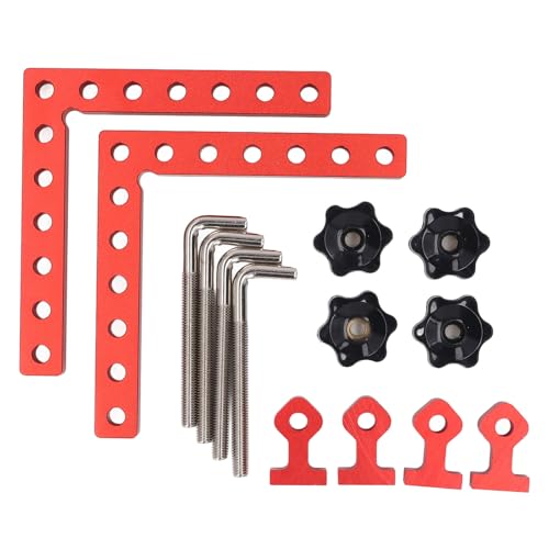 2 Sets 90 -Grad -Positionierung quadratischer Aluminiumlegiermetrik Imperial Skala rechtwinklige Eckklemme für Holzbearbeitung 2 Sets 90 -Grad -Positionierung quadratischer Aluminiumlegiermetrik Imperial Skala rechtwinklige Eckklemme für Holzbearbeitung von EVTSCAN