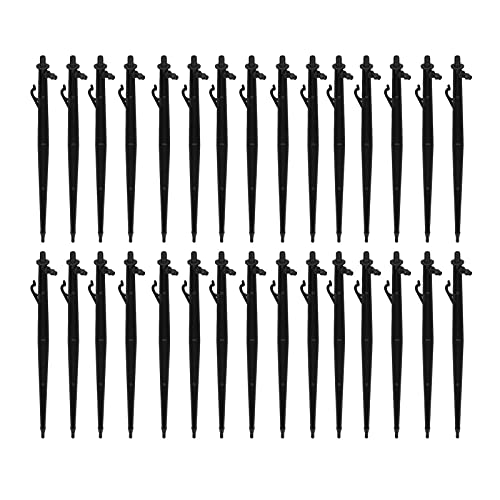 30PCS Sprinkler Halterung Kunststoff Boden Einsetzen Stange Tropf Bewässerung Unterstützung Stake Gartenarbeit Balkone Innenhöfen von EVTSCAN