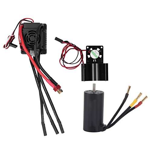 3670 2150 kV bürstenloser Motor 120A ESC Motor Wärmekühlküste Set Superior Performance 1/8 RC Auto von EVTSCAN