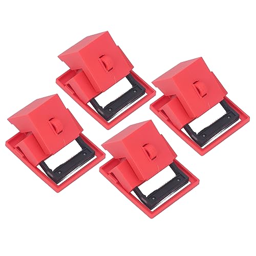 4pcs Circuit Breaker Lockout -Gerät Setzen Sie die Klemme auf der Einzelpol Breaker Lock 480 600V von EVTSCAN