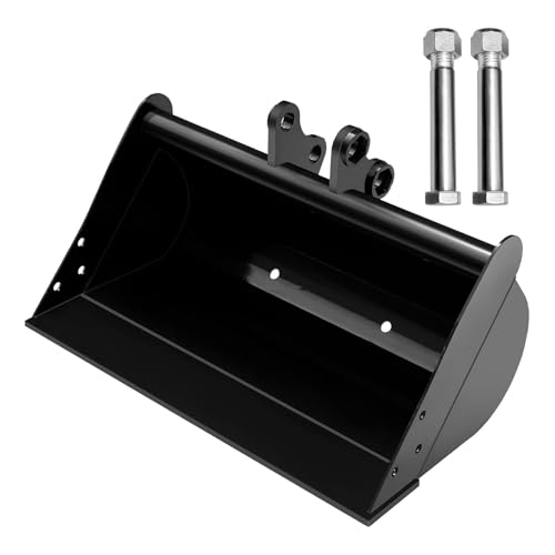 500mm 20 Zoll kleiner Bagger Eimer Mangan Stahl Bagger Eimer Nivellierung Steigungen Bagger Flüsse Gelände von EVTSCAN