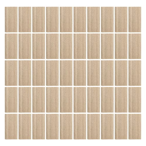 50pcs Buchenholz Holz Domino Tenon Stopper zum Handwerk von Holzbearbeitungsmöbeln Spleißanschluss von EVTSCAN