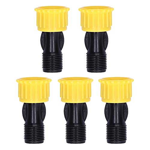 5pcs G3/8 männliche Gewindespray-Sprühdüse 4-Loch gerade Sprühdüse Elektrisches Sprühgerät Zubehör von EVTSCAN