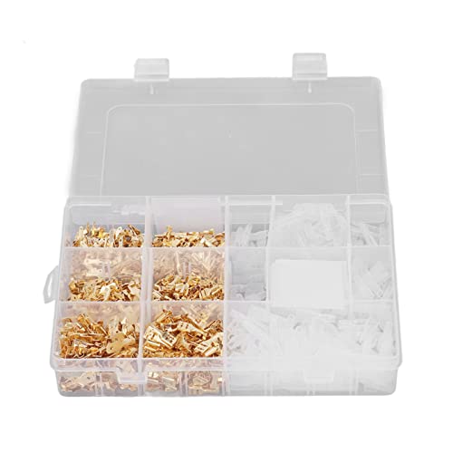 900 Stcs Set männlicher weiblicher Spatenklemmen 2,8 mm 4,8 mm 6,3 mm isolierter Draht -Crimp -Stecker mit Isolierhülsenkit 900 Stcs Set männlicher weiblicher Spatenklemmen 2,8 mm 4,8 mm 6,3 mm isolierter Draht -Crimp -Stecker mit Isolierhülsenkit von EVTSCAN