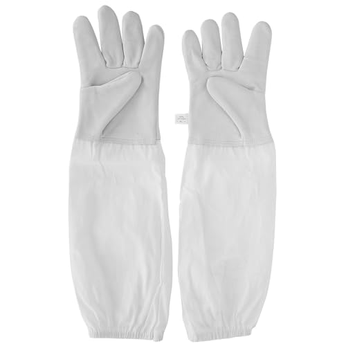 Bienenzuchthandschuhe mit Langen Schutzhülsen elastische Manschetten Imker imkere Zubehör XL Bienenzuchthandschuhe mit Langen Schutzhülsen elastische Manschetten Imker imkere Zubehör XL von EVTSCAN