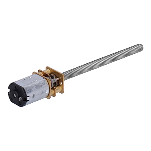 DC 6V Linear Zahnradmotor Elektrisches Bleischrank Getriebe M4x55mm 180 U/min Hausgeräte von EVTSCAN
