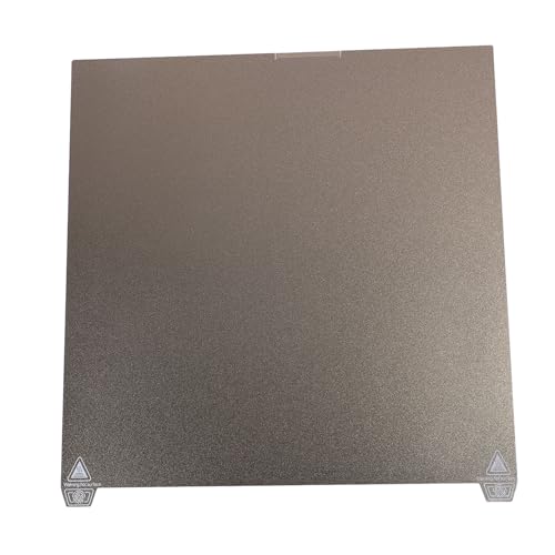 Doppelseitige strukturierte PEI -Build -Platte Strong Adhäsion 3D -Drucker -Build -Blatt K2 plus 370 x 370 mm von EVTSCAN