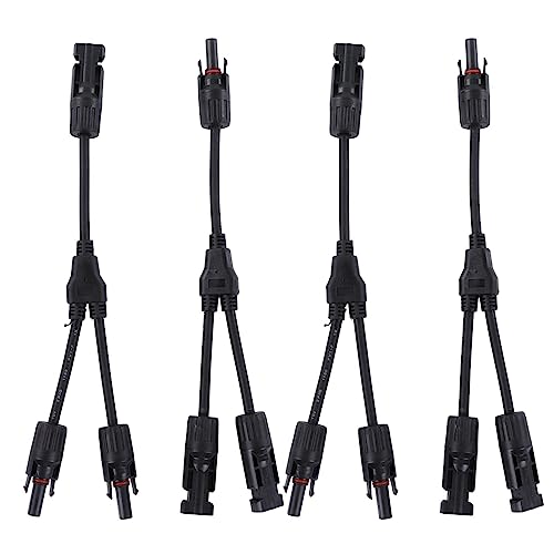 EVTSCAN 2 Setzen Sie Solarpanel Photovoltaic y Zweig Parallel Kabel PV -Adapterkabel Draht männliche weibliche Stecker IP67 1000VDC (PV-LTY2) von EVTSCAN