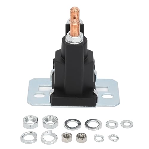EVTSCAN 200A Starter Relay Magnet ABS Messing Terminal Post -Typ -Startermagnet für Rasenmähergabelstapler (12V) von EVTSCAN