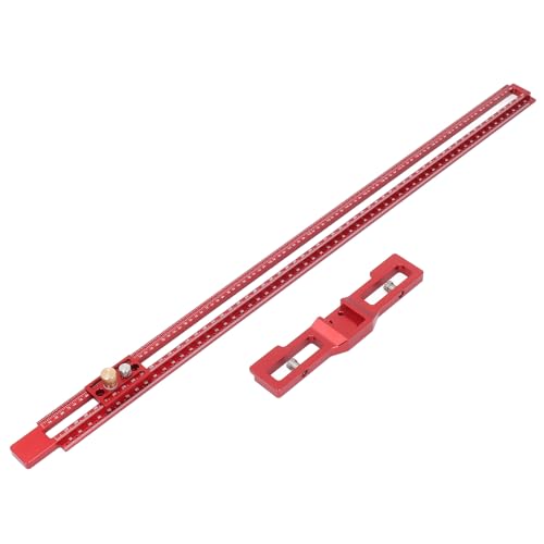 EVTSCAN 24 -Zoll -Schreibfachlineal in Schieberegler und verdickter Basis 360 -Grad -Markierungsmarkierungs -Aluminiumlegierung einstellbarer T Square Scriber von EVTSCAN