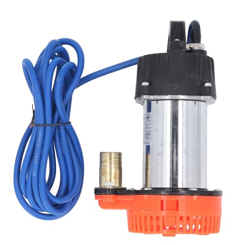 EVTSCAN 24V DC Tauchpumpe 220 W 8m High Lift Ligd Flow DC Solar Deep Well Pumpe für die Farm Ranch von EVTSCAN