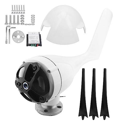 EVTSCAN 400W Windkraftanerator Generator Kit 3 Blade -Aerogenerator mit Controller -Zubehör (12V) von EVTSCAN
