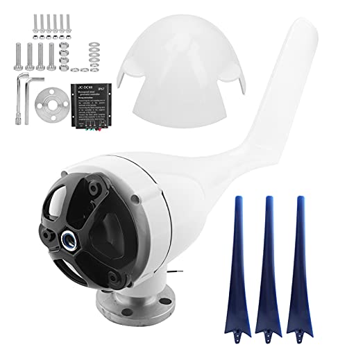 EVTSCAN 400W Windkraftanerator Generator Kit 3 Blade -Aerogenerator mit Controller -Zubehör (48V) von EVTSCAN