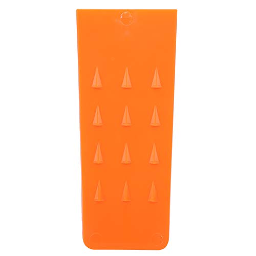 EVTSCAN 8in Plastikbaum Felling Wedges Protokollierungswerkzeuge Orange 1pc für Holzbearbeitung von EVTSCAN