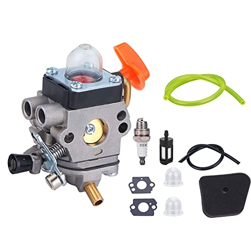 EVTSCAN Carburetor Kit Fit FS100R FS110 FS110R FR130T FS130 FS130R HL100 HL100K ERSETZUNG Aluminum Material von EVTSCAN