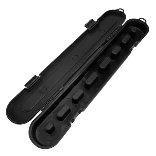 EVTSCAN Chainsaw Chain Storage Box Large Capacity Durable Plastic Organizer Case for Secure Transportation and Easy Organization of Chainsaw Chains Up to 20 Inch (Black) von EVTSCAN