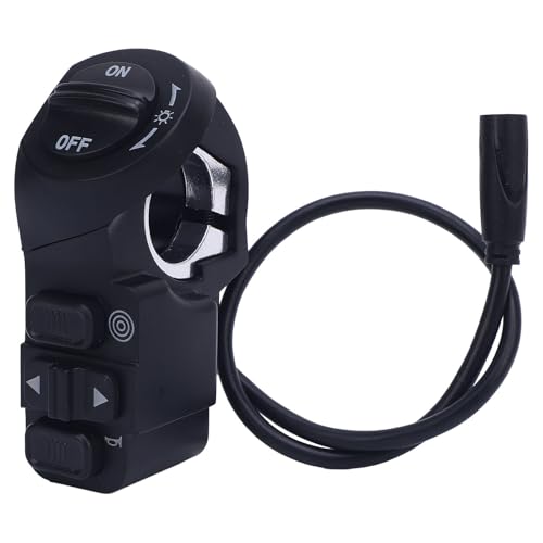 EVTSCAN Electric Scooter Light -Schalter -Lenkermontage Integriertes Licht und Blinkerschalter für SmartGyro von EVTSCAN