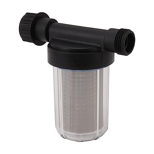 EVTSCAN G3/4 Gartenschlauchfilter Wasserpumpesieb Filter Edelstahl Filter Bildschirm Transparent Design Gartenschlauch Sedimentfilter von EVTSCAN