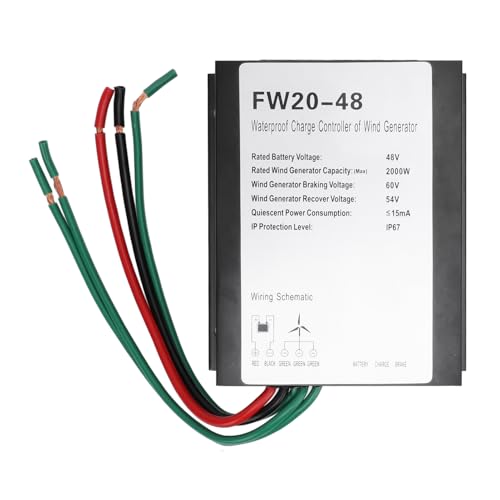 EVTSCAN MPPT Windturbinenladung Controller IP67 Water 48 V Automatischer Controller für 2000 -W -Windkraftanerator -Generator von EVTSCAN