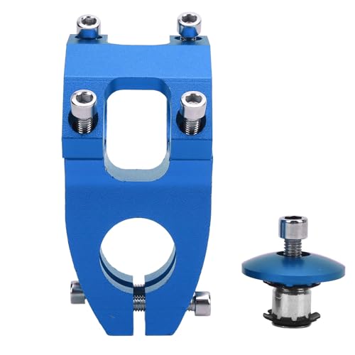 EVTSCAN Scooter -Stiel 23,5 mm Durchmesser Aluminiumlegierung Universal Griffstabstiel Sicherer Verriegelungsmechanismus tragbarer Leichtgewicht für SmartGyro Kukirin (Black) von EVTSCAN