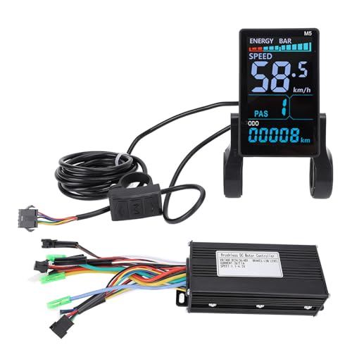 EVTSCAN Sinuswelle 3 -Modus bürstenloser Motor Controller 36V 48 V 26A Buntes LCD -Anzeigemesser -Scooter -Modifikation von EVTSCAN
