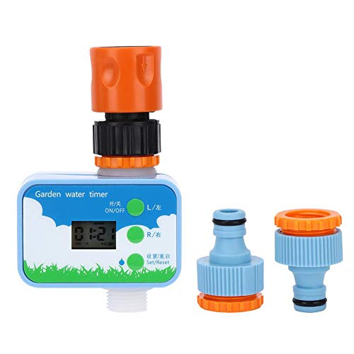 EVTSCAN Sprinkler-Timer, Wasser-Timer für Gartenschlauch, Außenwasserhahn, Magnetventil-Tropfbewässerung und Rasenbewässerungssystem mit Anschluss von EVTSCAN